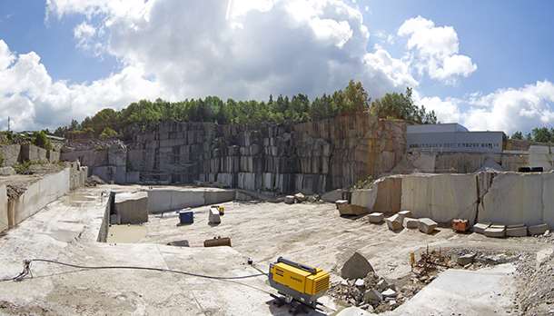 Stenbrott i Bohuslän. 