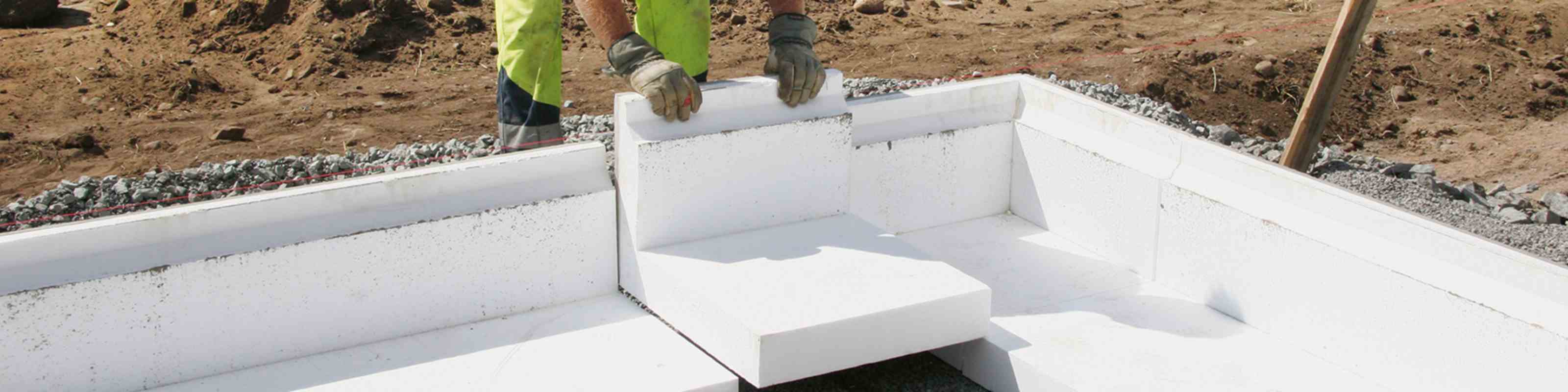 göra grund till hus